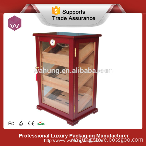 Creative wooden cigar packaging cabinet Box display organiser